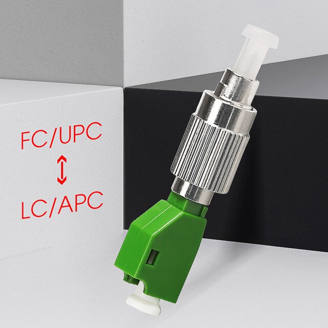 5PCS LC Female To FC Male Optical Power Meter Visual Fault Locator Fiber Optic Hybrid Adapter simplex Single mode Optic: FC UPC-LC APC