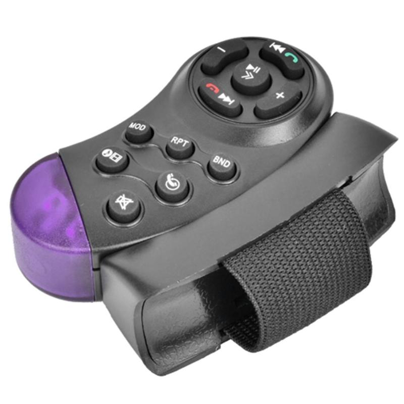 Universele Stuurwiel Knop Afstandsbediening Sleutel Voor Auto Navigatie Dvd Multimedia Muziekspeler Android Auto Radio