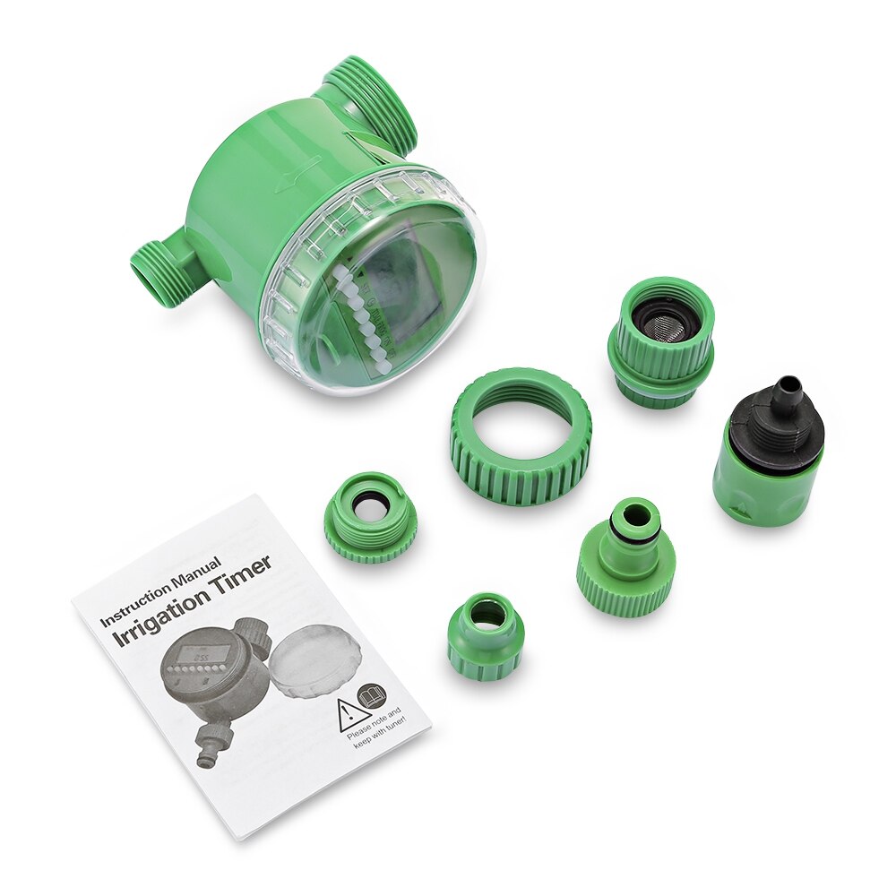 Digital Garden Watering Timer Automatic Electronic Water Timer Home Garden Irrigation Timer Controller System LCD Display