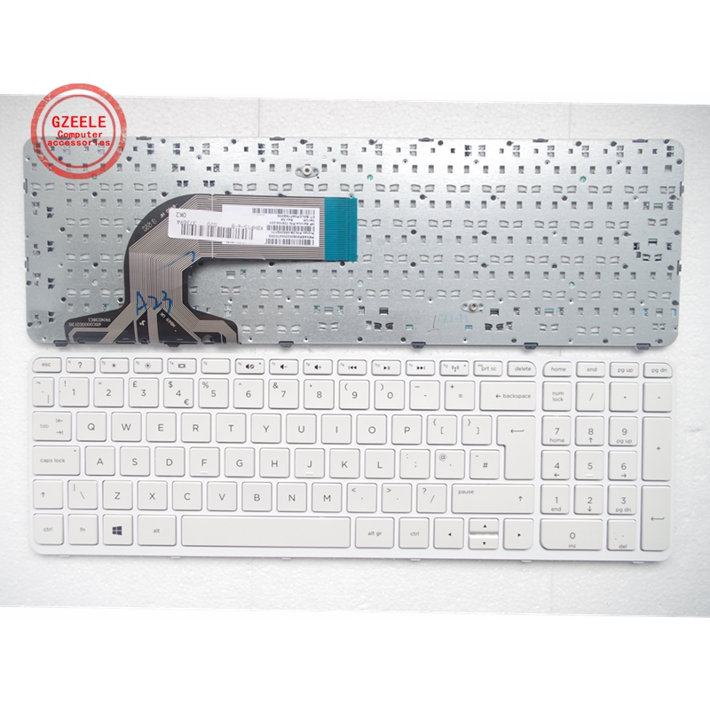 SP/FR/UK/AR keyboard for HP pavilion 15T 15Z 15-F 15-G 15-N 15-H 15-R 15-S 15-D RT3290 CQ15-A 15-E 15-N000 TPN-Q130 250 G3 C117: Orange