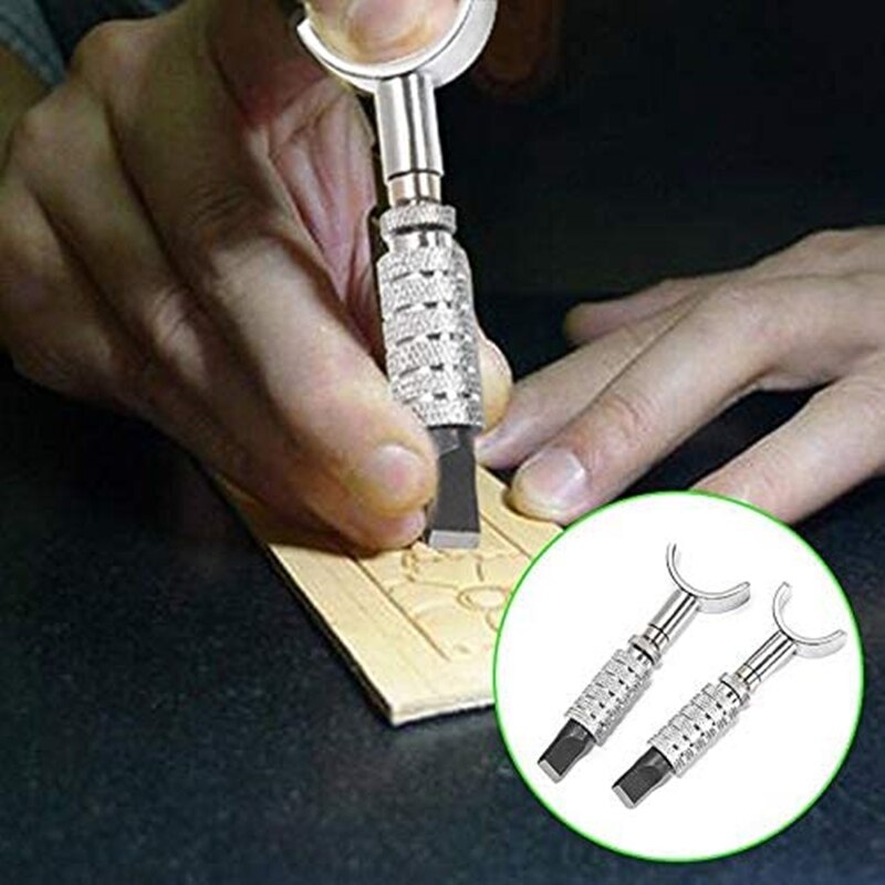 Leather Swivel Nicking Knife Carving Knife Rotary Rotating Knife Leathercraft Working Cutting Tool Ceramic Blade Handwork DIY