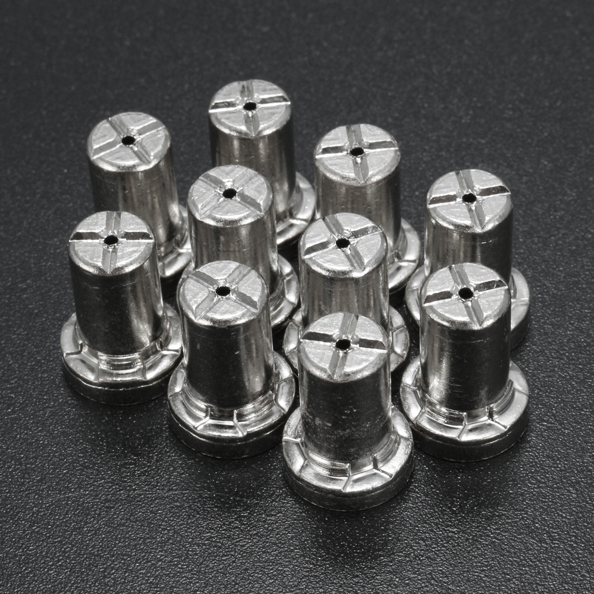 30 Pcs LG-40 PT-31 Plasma Cutter Cutting Torch Consumables Accessories Extended Nickel-plated Tips Nozzle Electrodes Shield Cup