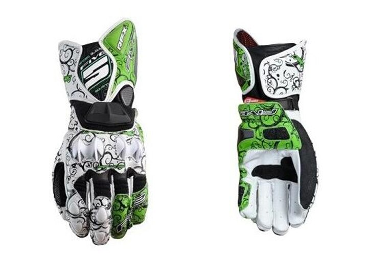 Neue FÜNF 5 HANDSCHUH RFX1 druck Racing Ritter Motorrad motor off-road anti-herbst handschuhe: YELLOW / M