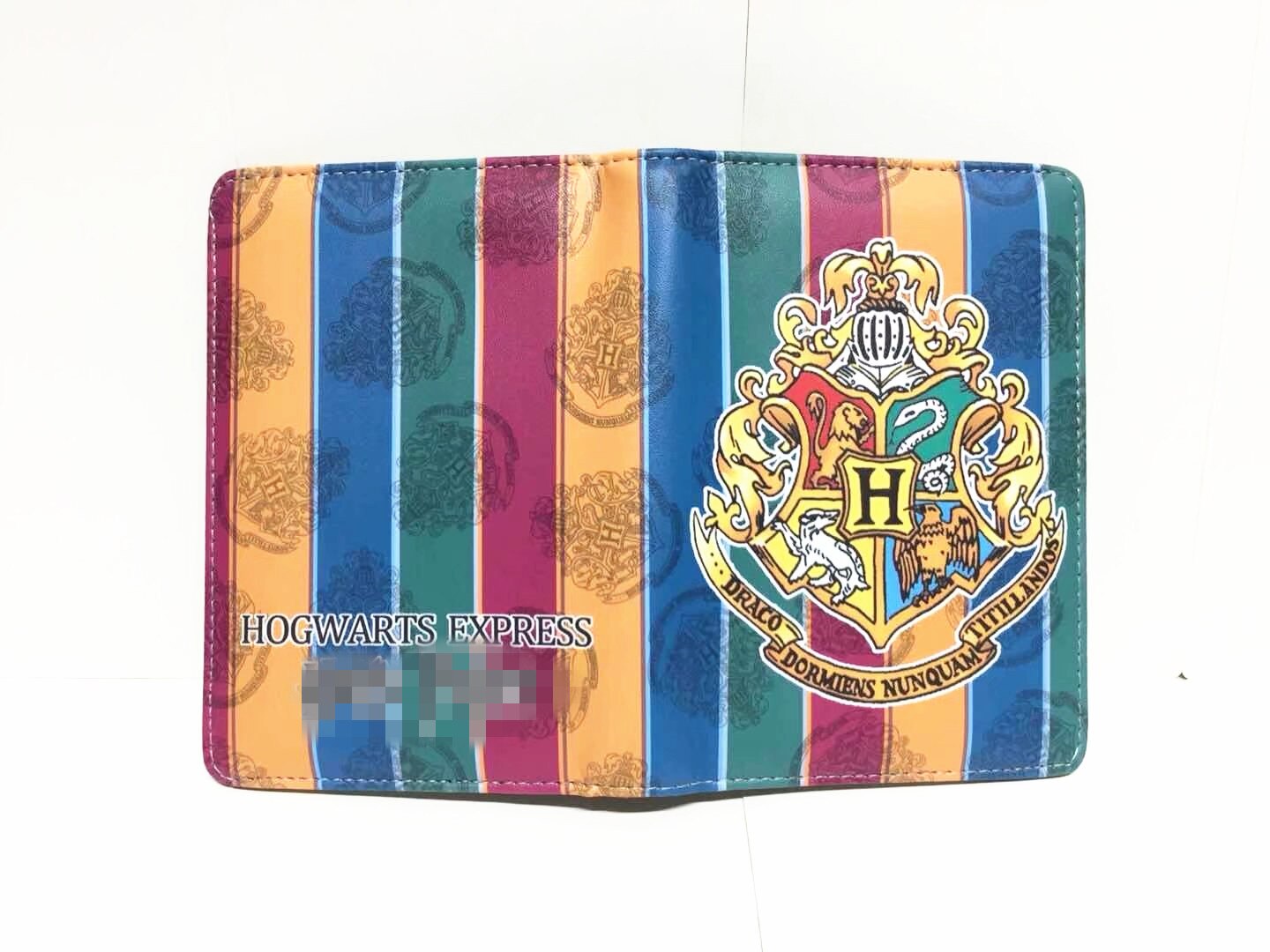 Cute H.Potter Passport Cover Men Travel Passport ID Card Holder Leather Waterproof Women Passport Bag 10.5*15cm: 03