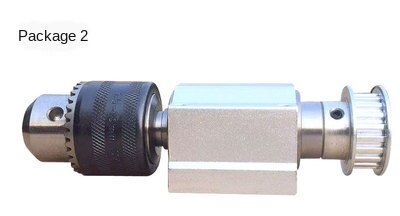 Unpowered B16 Chuck Lathe Spindle, Tailstock, DIY Lathe, Drilling: Gold