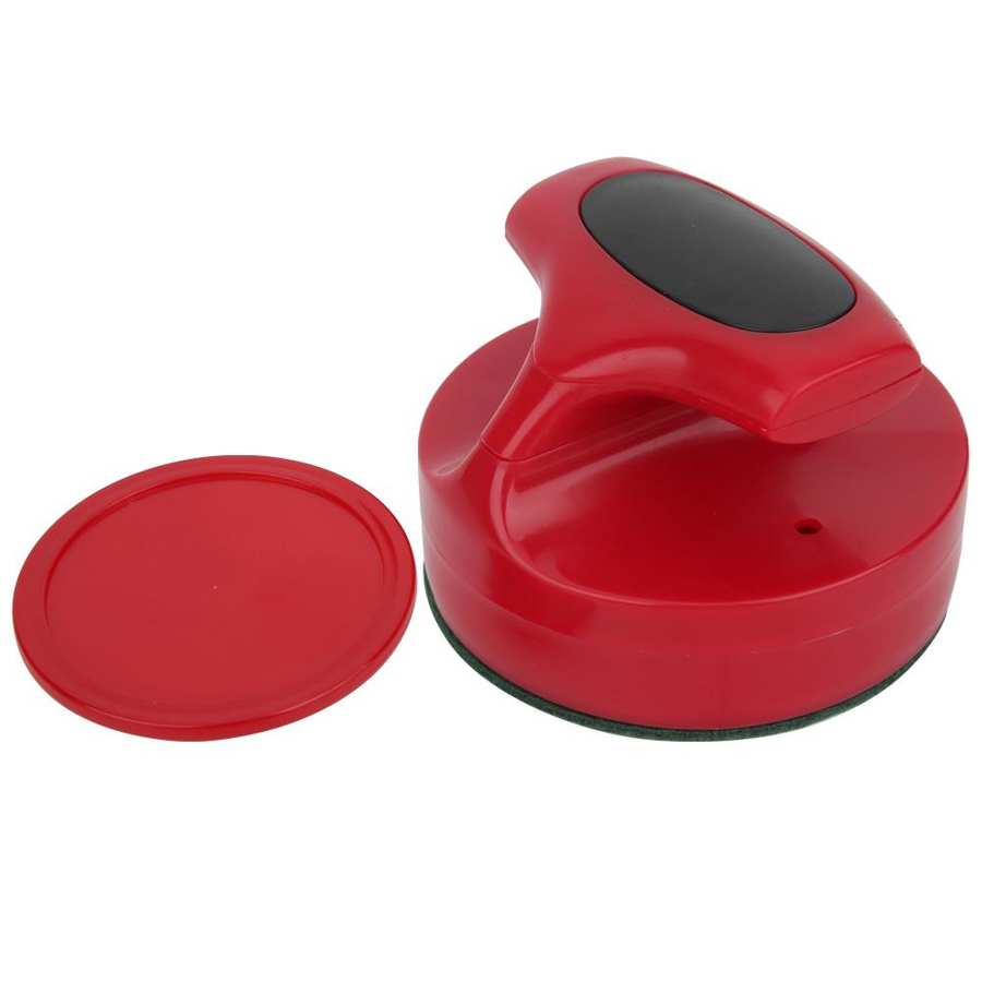 Hockeyspel bord 94mm slider pusher set med 4 puckar tillbehör stor storlek röda bordshockey puckar