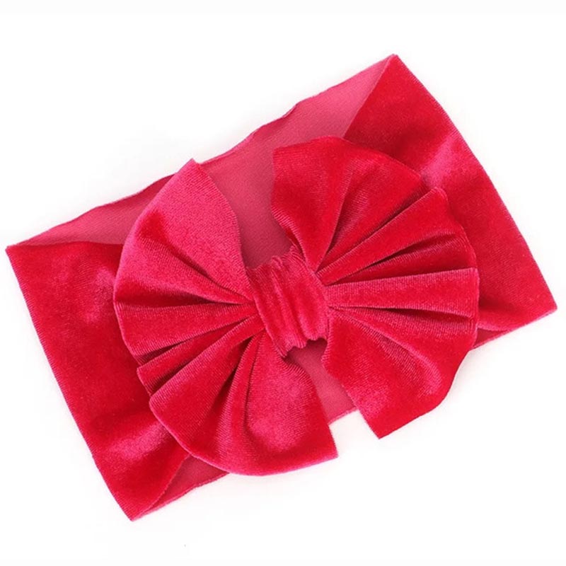 oro de bebé de terciopelo cinta elástica turbante diadema arcos niños bebé niña diademas para el pelo accesorios para el pelo para niños