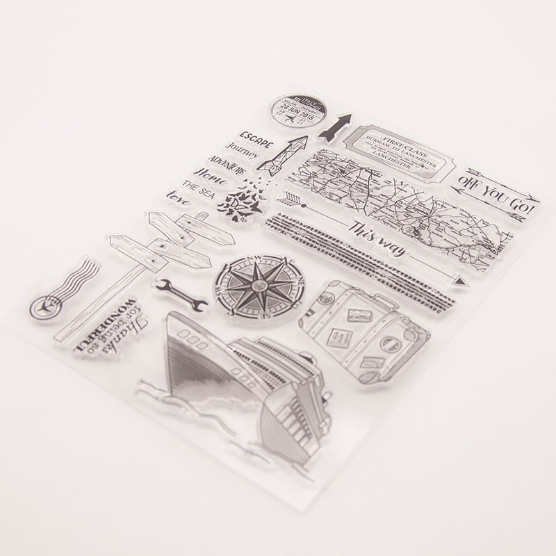 CHGCRAFT Retro Camera Siliconen Clear Stempels Voor Scrapbooking En Kaarten Maken