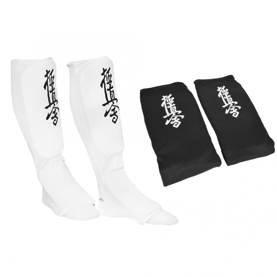 2 st tjockare sport benvakt vuxna benvakt skyddande strumpor benvakt benskydd skyddsutrustning för karate muay thai sanda
