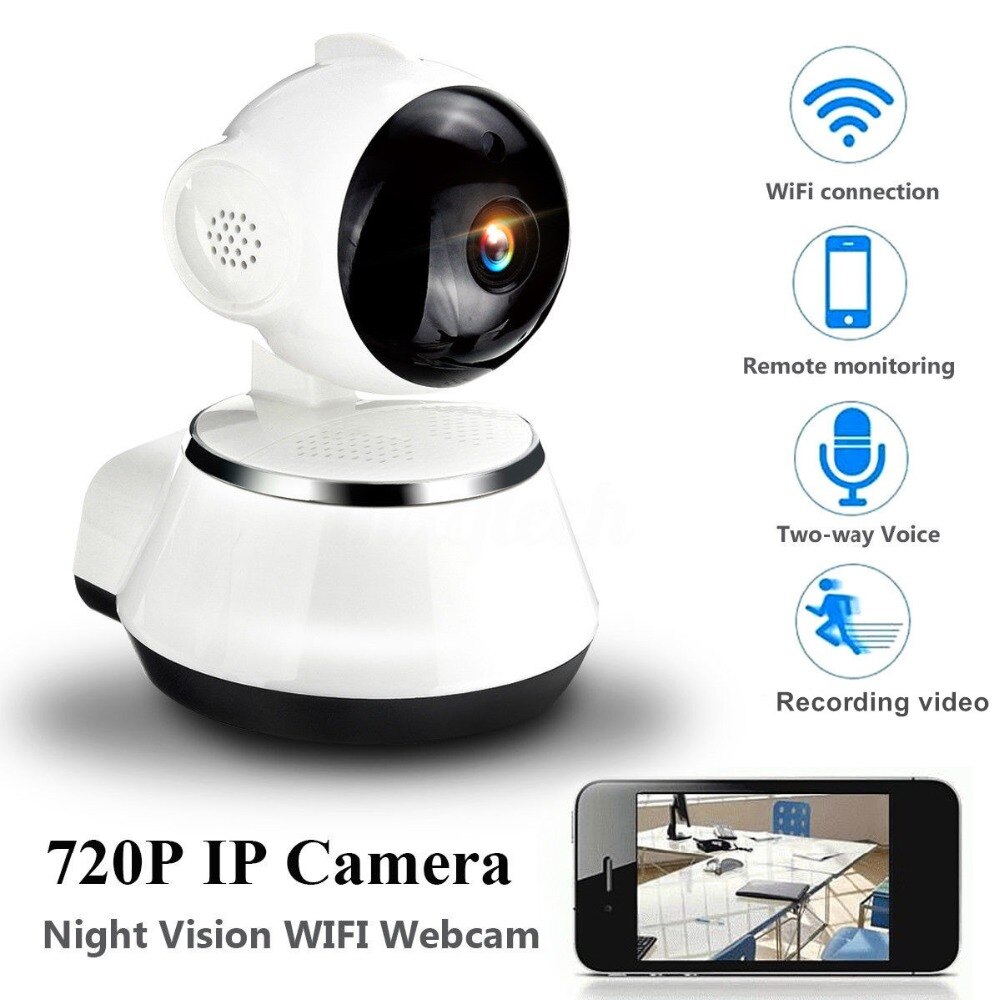 Video Surveillance Camera Wifi IP Camera HD 720 P beveiligingscamera's Draadloze Netwerk Videcam Nachtzicht Groothoek