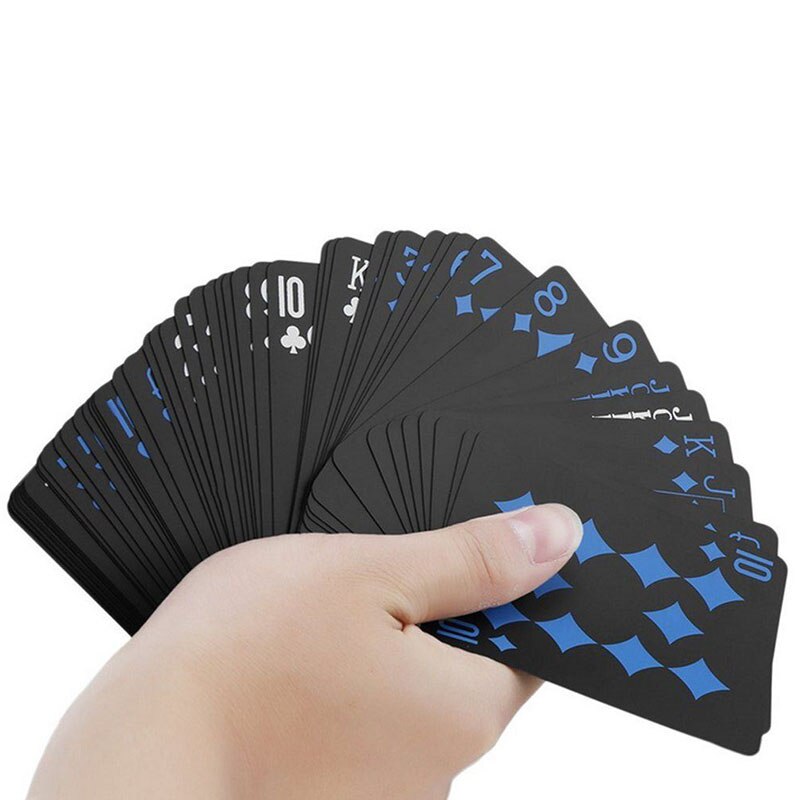 1Pack Waterdichte Pvc Poker Kaarten Magic Show Party Game Tool Voor Poker Speler