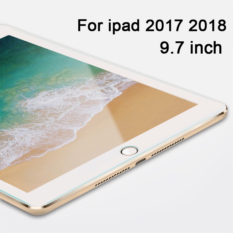 9H Hardness Tempered Glass For iPad Air 4 10.9 Inch Protective Film Anti Scratch Anti Fingerprint HD Clear Screen Protector: For ipad 2017 2018