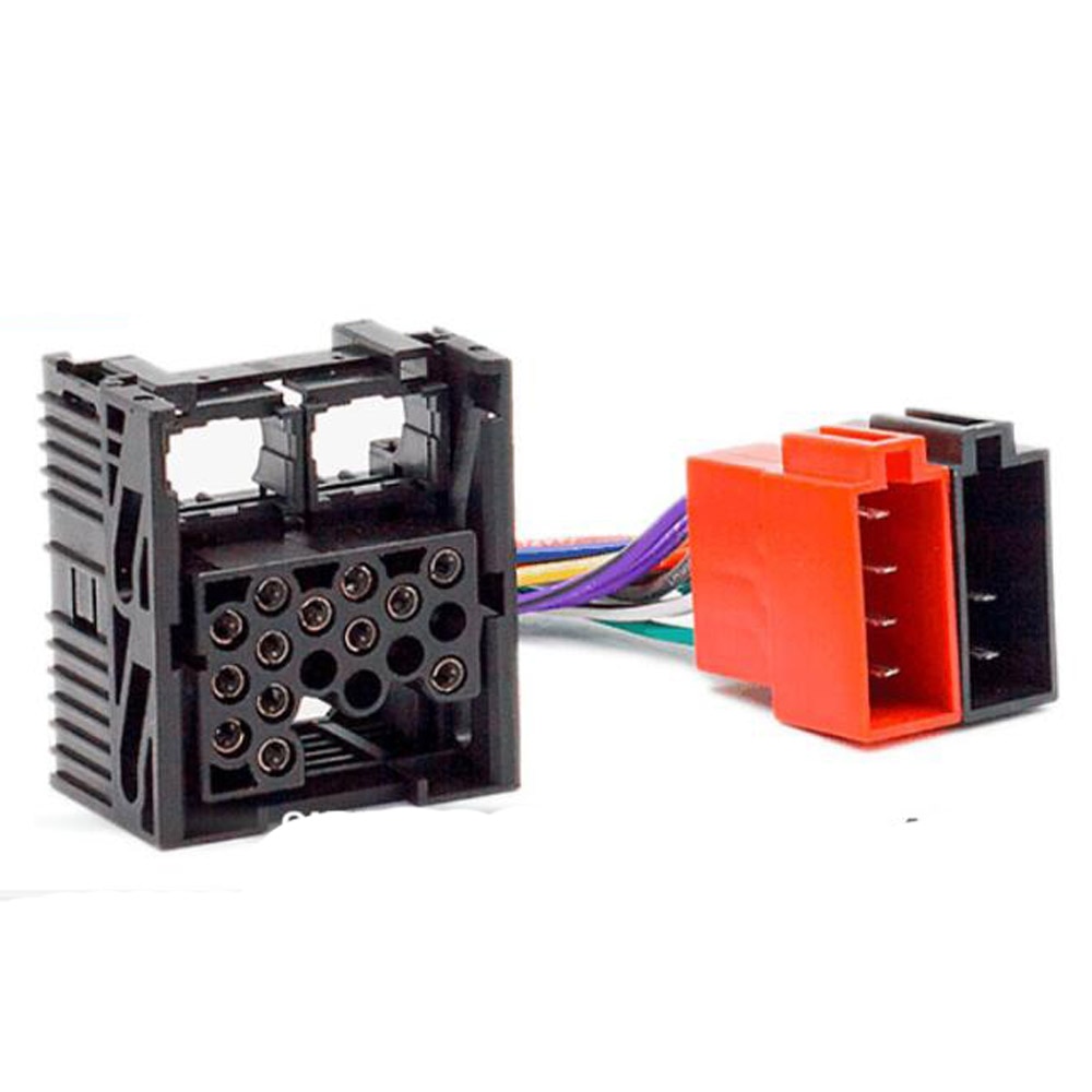 Bilradio iso adapter switch kabel til til bmw  e30 e36 e46 e34 e39 e32 e38 e31 x5 til mini cooper