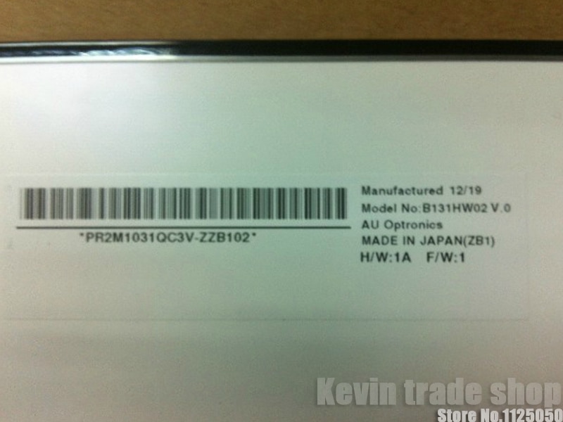 A+ B131HW02 v.0 v0 LT131EE11000 13.1" LCD screen display for SONY VAIO VPC-Z 1920*1080 HD Matrix display