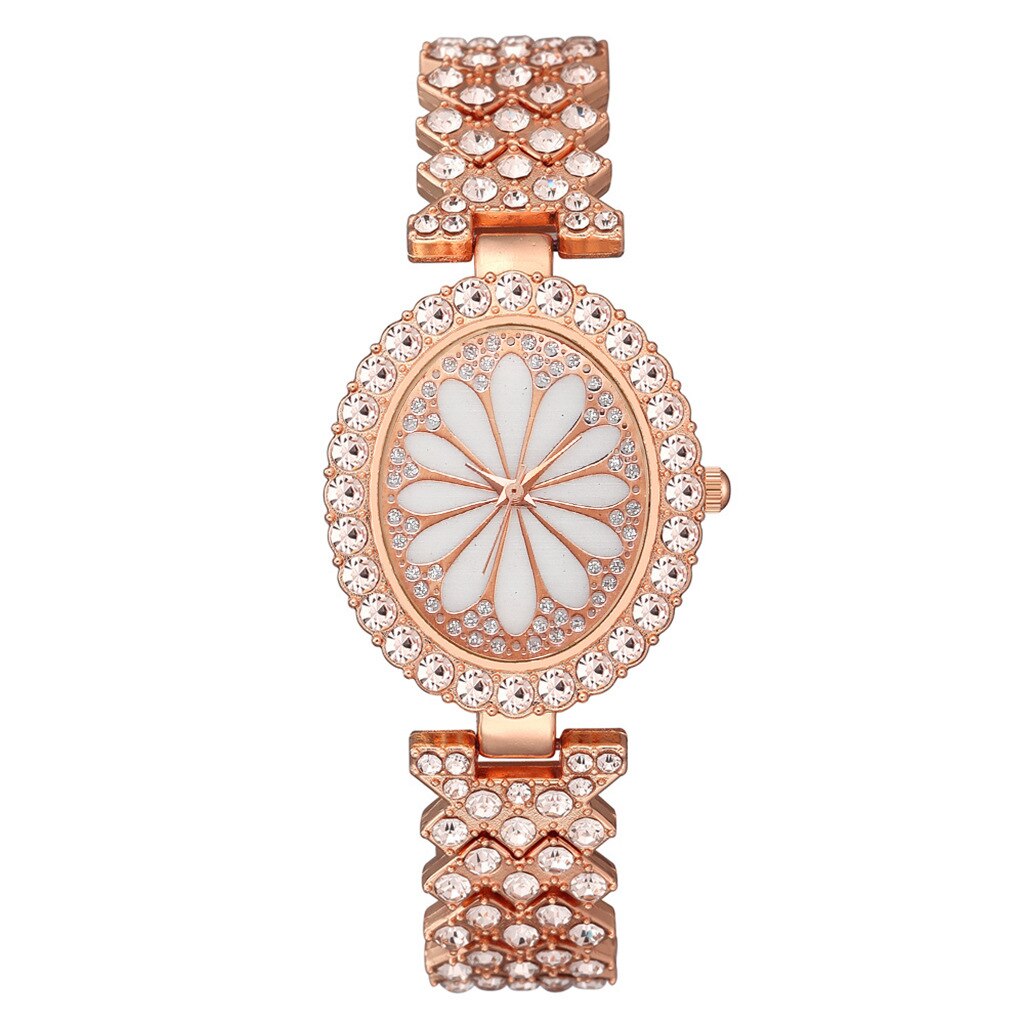 Relojes Para Mujer Reloj Mujer Marcas Famosas De Lujo Relojes De Cuarzo Para Mujer Mujer Conjunto De Reloj De pulsera y Corea del Sur para mujer, Simple y combinación De ambiente,: 6