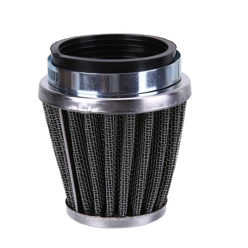 54mm 2 Layer Staal Netto Filter Gaas Motorfiets Clamp-on Air Filter