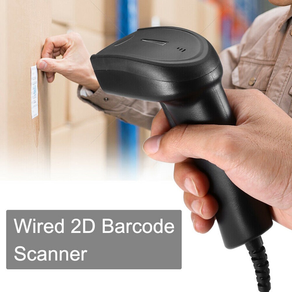 Bluetooth draadloze barcodescanner en bekabelde 1d/2d qr-barcodelezer (pdf -417 scanner) voor de mobiele betalingsindustrie