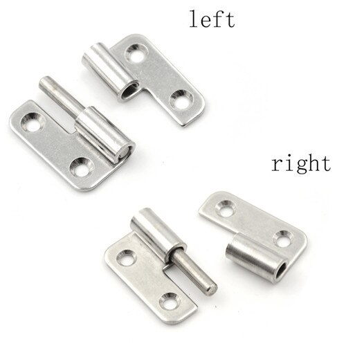 1Pcs 1.5 Inch Long Stainless Steel Self-Closing Corner Draw Door Hinge For Home Window Cabinet Tool Box Mounting Doors Hinges