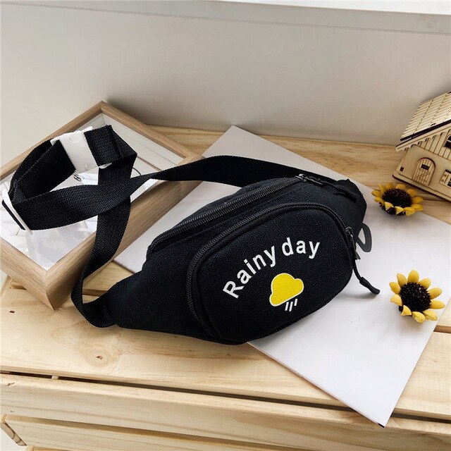 Bonitos paquetes de cintura de dibujos animados para niños, Mini precioso monedero de Mickey, paquete de almacenamiento para bebés, bolso de mano para niños y niñas, bolsa de mensajero, cartera: H