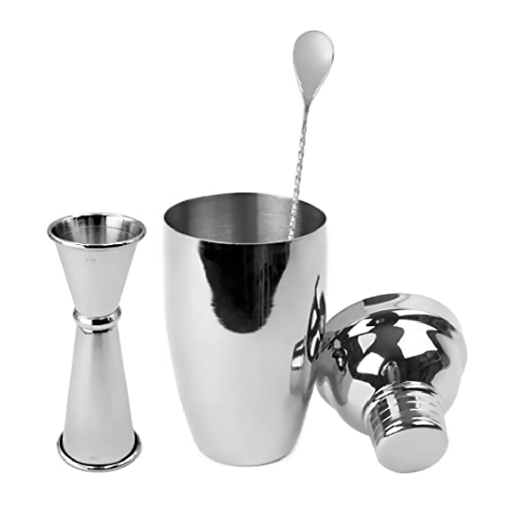 Metal Red Wine Martini Boston Shaker Cocktail Scale Wine Beverage Drinks Mixer for Bartender Drink Party Bar Tool: 550ml