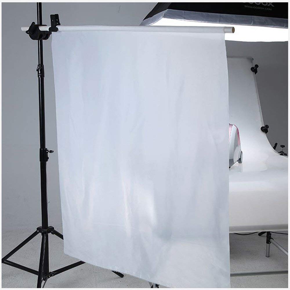 1.7X1m Diffusie Stof Nylon Zijde Wit Naadloze Licht Modifier Voor Fotografie Verlichting Softbox En Licht Tenten