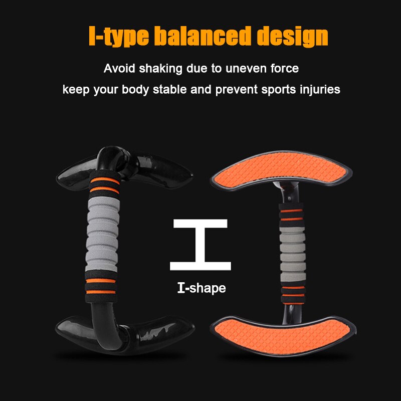 I-Shape Push Up Stands Body Buiding Chest Muscle Exercise Home Gym Fitness Equipment Pectoral Muscle Training Push Up Bracket