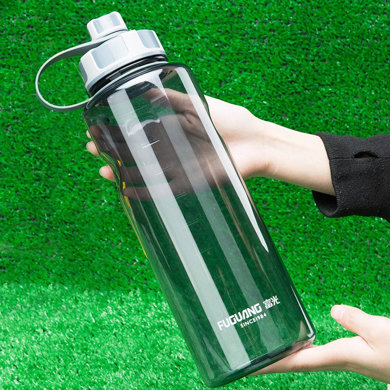 BPA Gratis 1000 ml/1500 ml/2000 ml Plastic Flessen Voor Water Draagbare Fitness Sport Water Flessen Drinken voor Fles