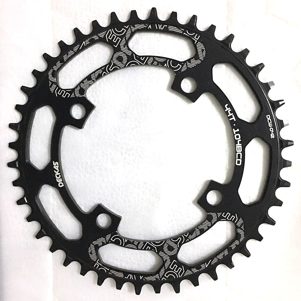 Deckas-platos y bielas angostos y anchos para bicicleta de montaña, platos y bielas de 44 T, 46 dientes, 46 T, 44 T, 104, BCD