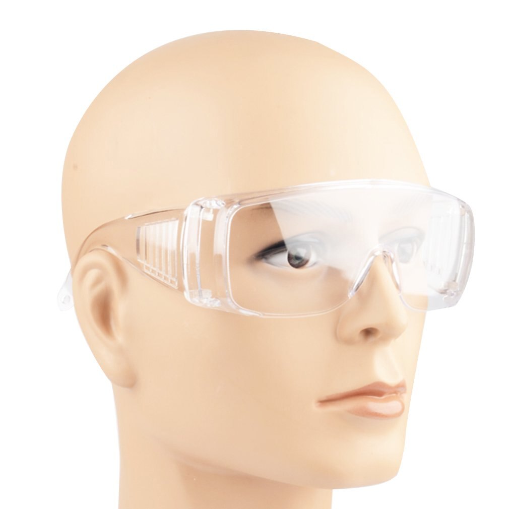 Safety Glasses Lab Eye Protection Protective Eyewear Clear Lens Workplace Safety Goggles Anti-dust Supplies: 3