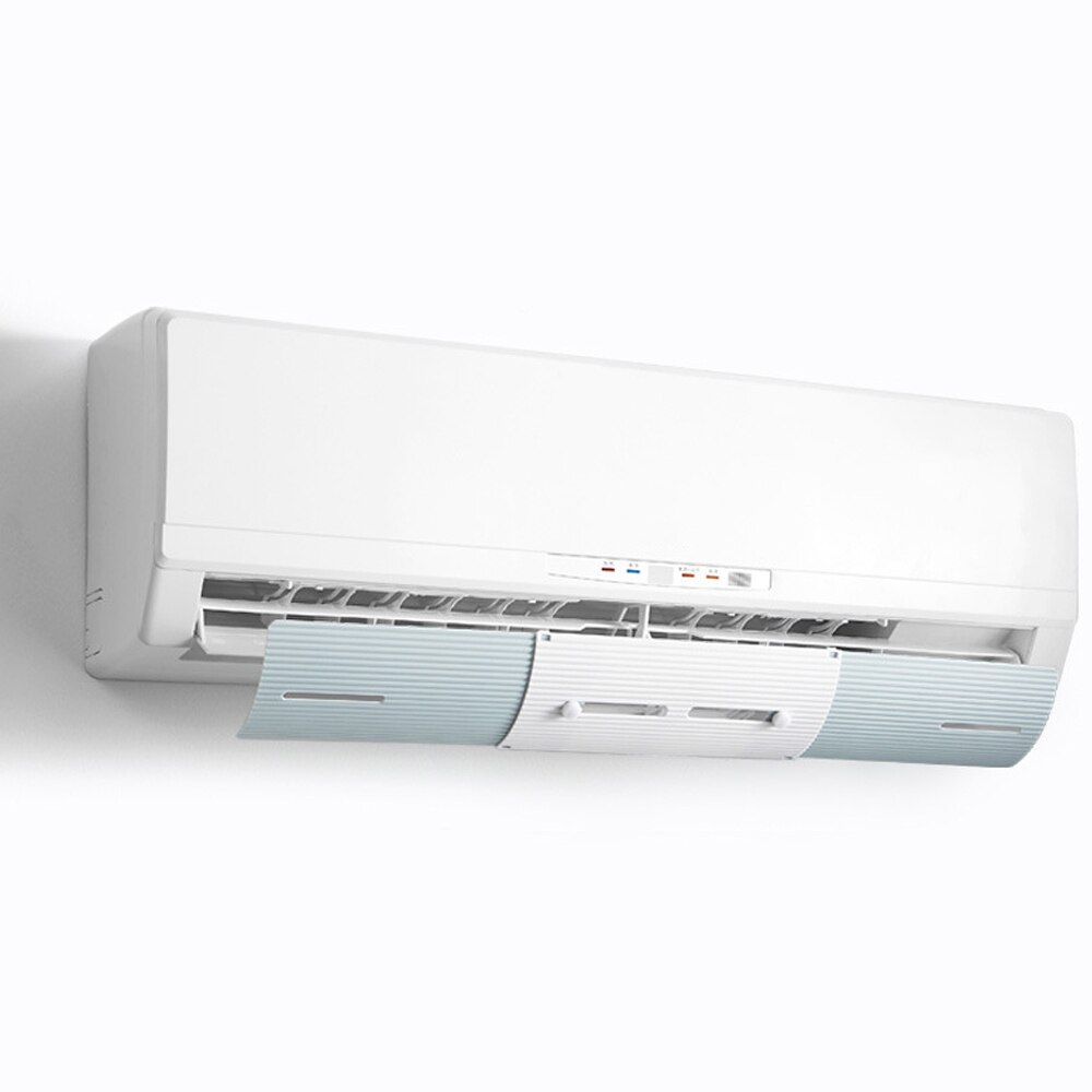 Adjustable Air Conditioner Cover Windshield Airconditioner Deflector Baffle Shield Wind Guide Month Straight Anti-wind Shield
