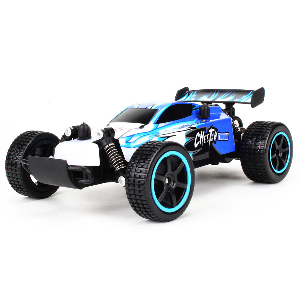 Brushed Electric RTR RC Racing Car 1881 2.4GHz 2WD 1/20 Gas Power High Speed Road Power Remote Control RC Car for Children: blue