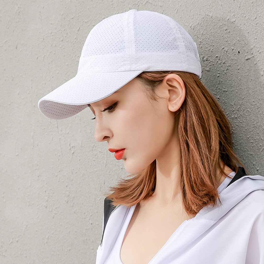 Jumaomao Hat Sun-resistant Baseball Cap Outdoor Sports Breathable Quick Dry Mesh Brim Hat Sun Hat Cap