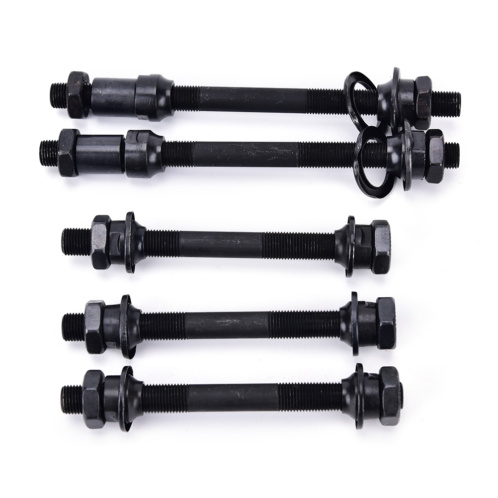 Mountain Bike Hub Shaft Hollow Shaft Bicycle Solid Shaft Front Rear Hub Axis Mountain Bike Shaft Lever