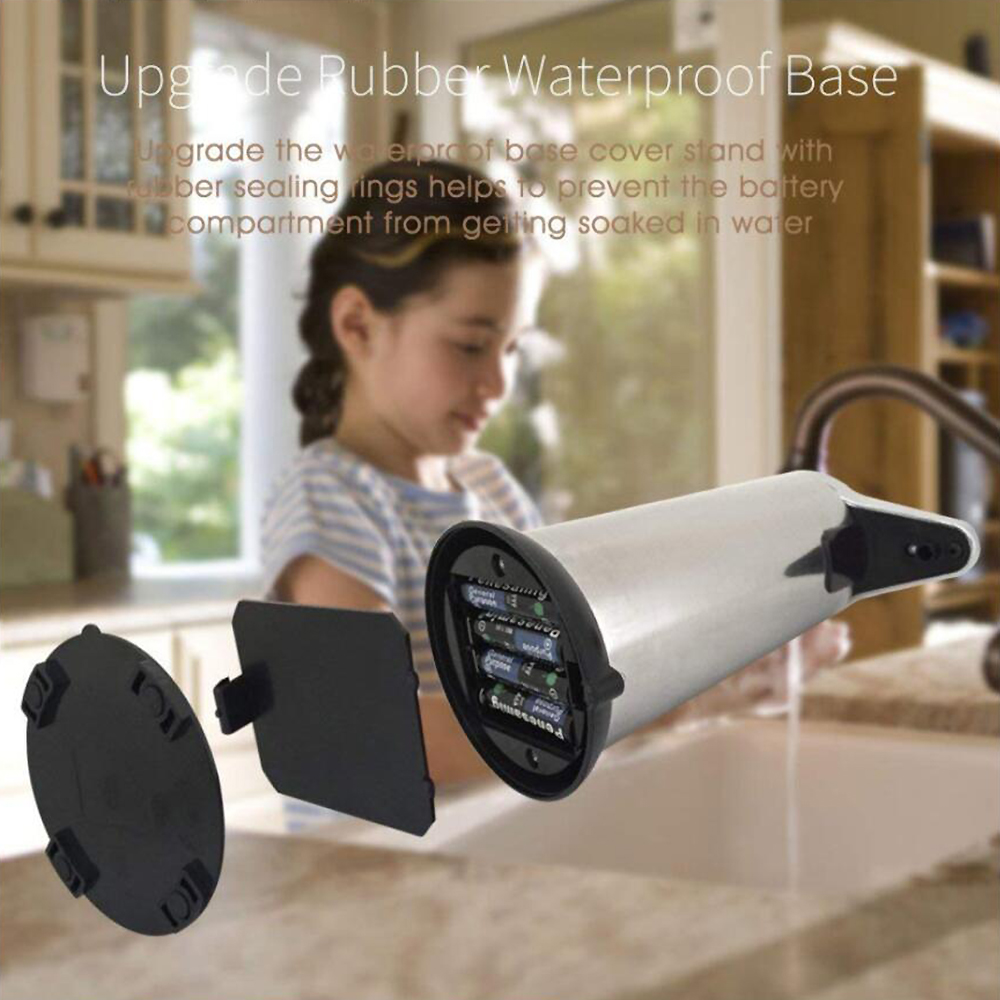 Automatic Soap Liquid Dispenser Stainless Steel Hand Free IR Sensor Touchless