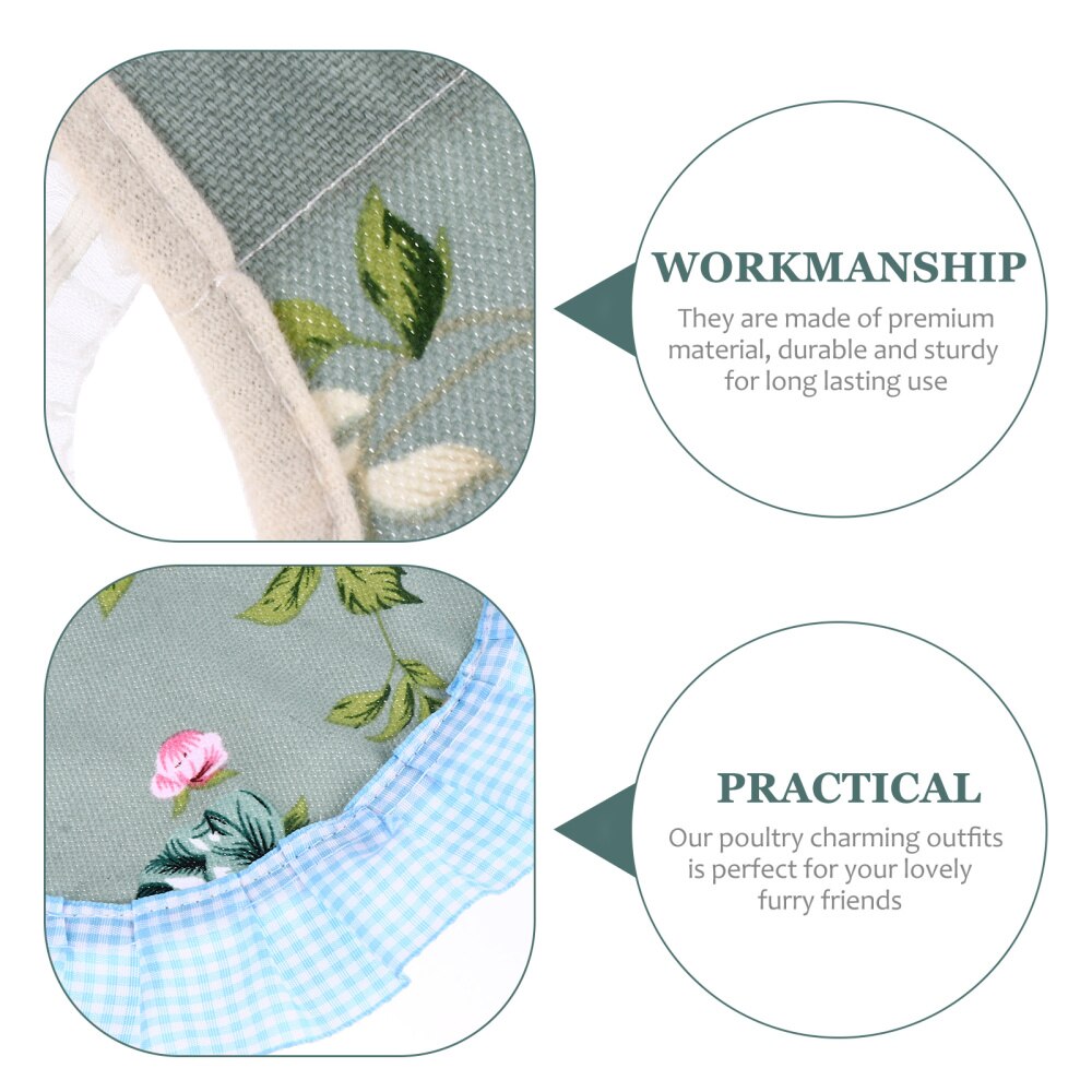 Chicken Dusk Vest Adorable Poultry Costume Vest Poultry Apparel