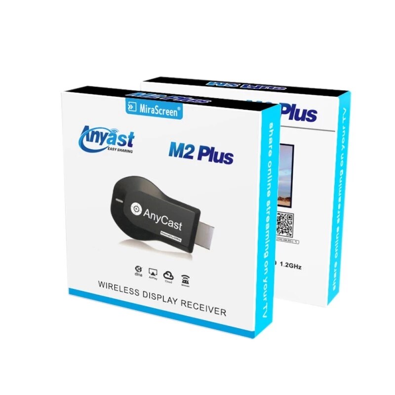 Tv stick 1080p – drahtloser wlan-display-tv-dongle-empfänger für anycast  m2 plus, airplay 1080p, dlna und miracast