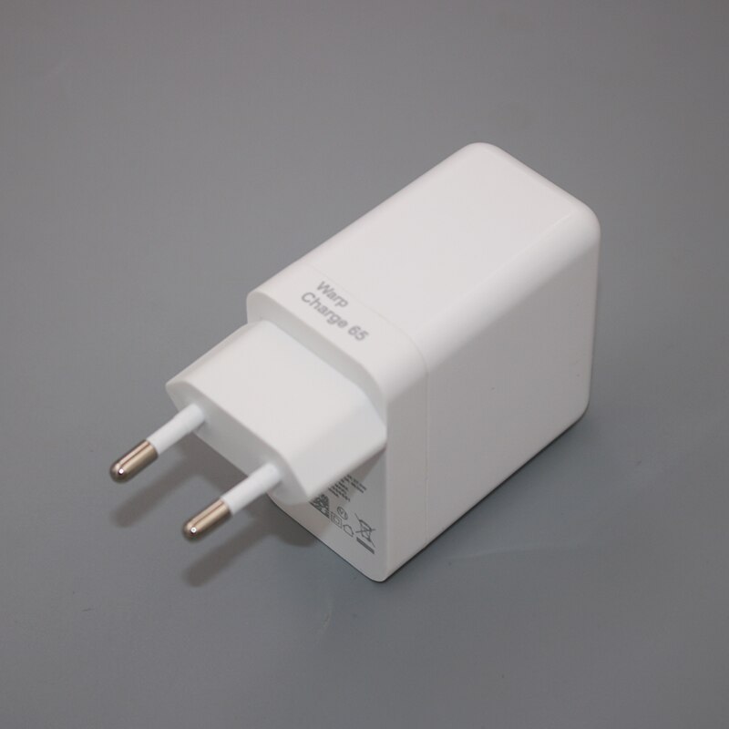 Original Oneplus Charger 65W Warp EU Charge Power Adapter Quick Charger 6.5A Type C To Type C Cable For One Plus 1+9 pro 9R 8T 8: Only EU Plug