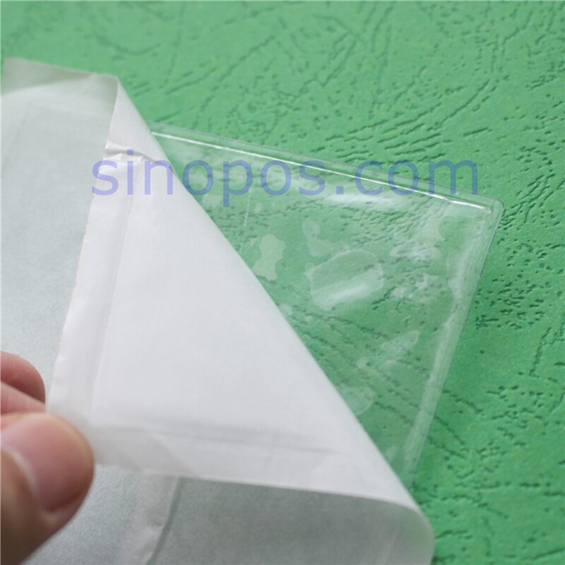 Adhesive Vinyl Pouch, A5 A4 tag PVC envelope self-adhesive sign holder ticket sleeves plastic price card label nameplate pockets