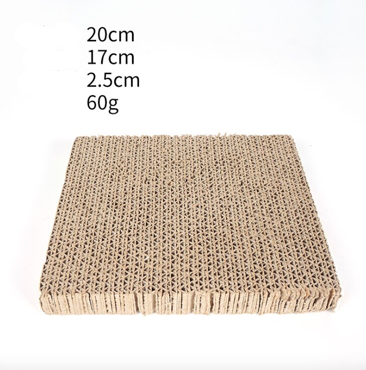Cartoon Fun Cat Toys Cat Scratch Board S-Shaped Corrugated Paper With Cats Claw Grinding Nail Scraper Mat Mattress Cat Supplies: 007