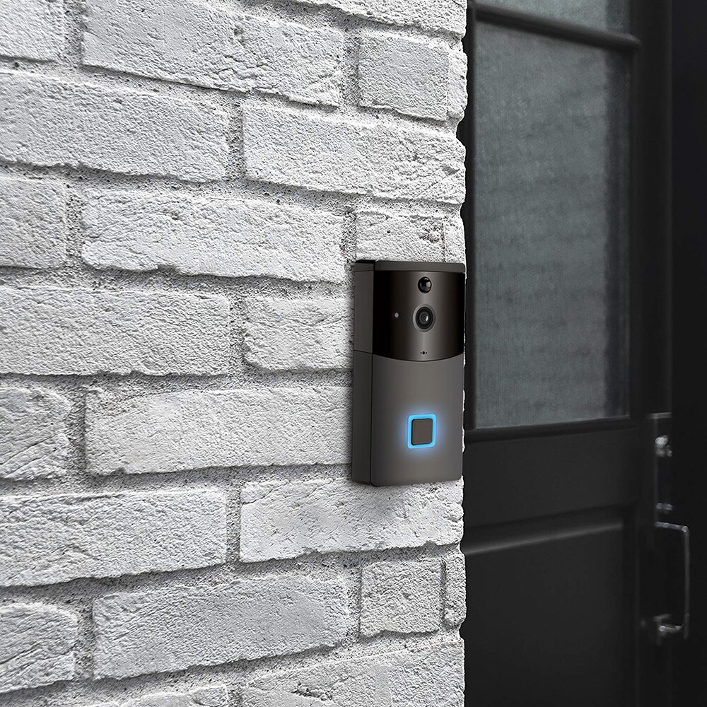 Remote Home Monitoring WiFi DoorBell Wireless Visual Intercom Tuya Remote with Alexa Show 2 & Google Home Voice Control HUB