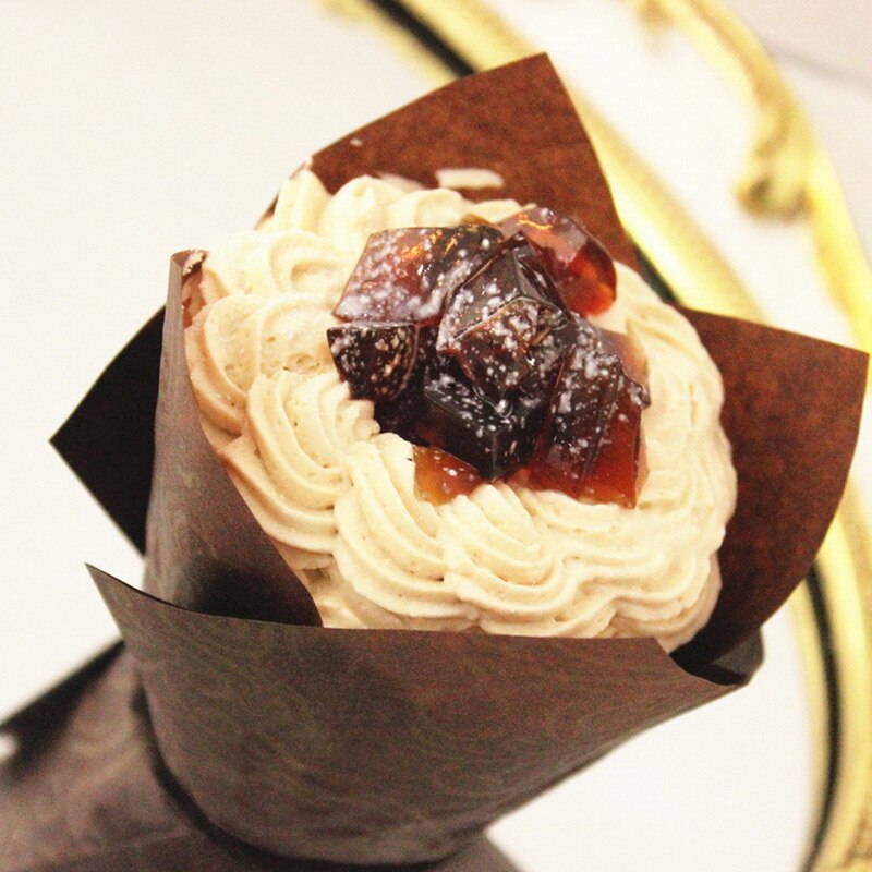 50Pcs Tulip Muffin Cupcake Paper Cups Oilproof Cupcake Liner Bakken Muffin Box Cup Cake Decorating Tool Muffin Wrap Gevallen