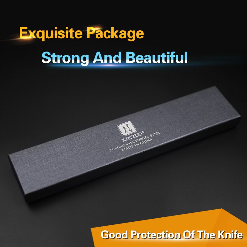 XINZUO 10" inch Cleaver Knife Damascus Steel Kitchen Slicing Knife Japan Kitchen Tool VG10 Sashimi Sushi Knives Pakkawood Handle