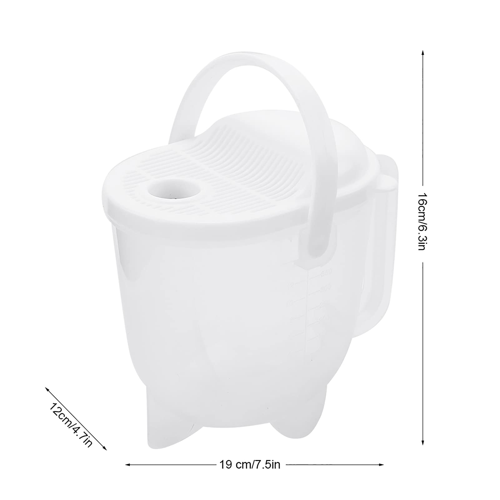 Cuenco colador para lavadora de arroz, colador de quinoa de plástico, limpieza de frutas vegetales, granos de arroz, uvas, herramientas de cocina, colador de filtro