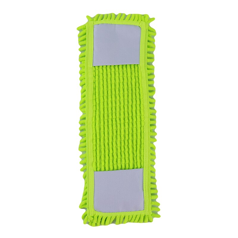 Remplacement de la tête de balai à franges, tampon de nettoyage domestique, recharge chenille, remplacement de la tête de balai à poussière domestique, adapté au nettoyage des sols