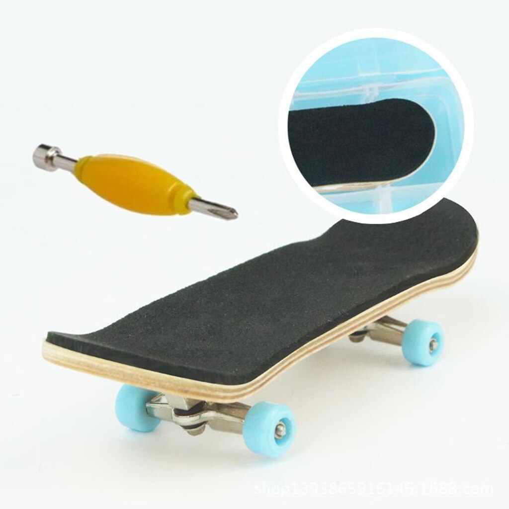 Finger Skateboard Mini Fingerboard Party Favor Fingerboards W/ Storage Box