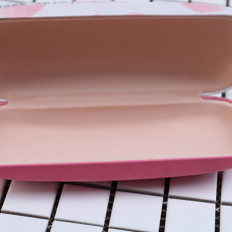 1Pc Cartoon Fruit Patroon Leuke Brillen Case Glas Protector Meisjes Pu Leer Glas Case Eyewear Glazen Doos 16.5X6.2X3.9Cm Pvc