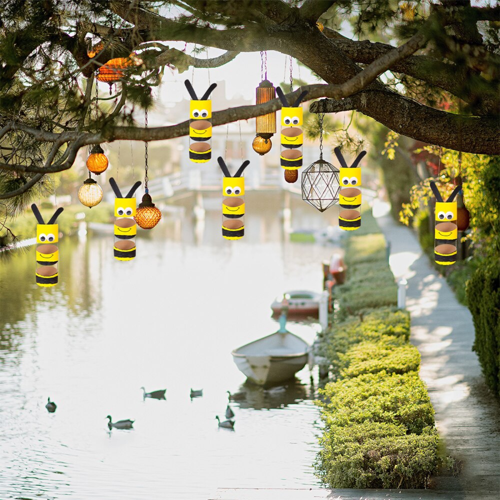 20Pcs Artist Painting Paper Tube Brown Craft Cardboard Tubes DIY Accessories