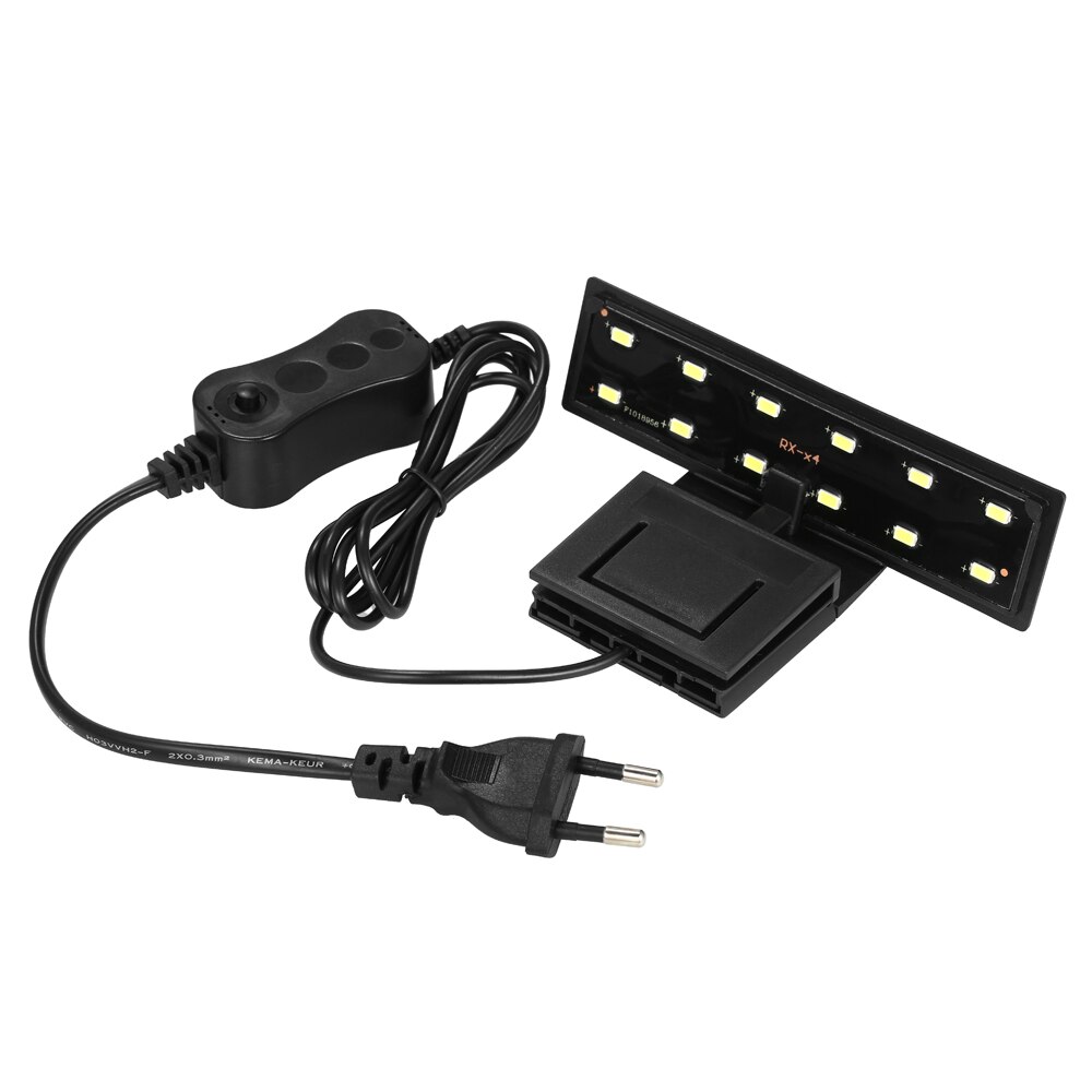 5W Ultra-Dunne Aquarium Led Light Ultra Bright Clip-On 12 Leds Verlichting Lamp Voor Aquarium Fish tank