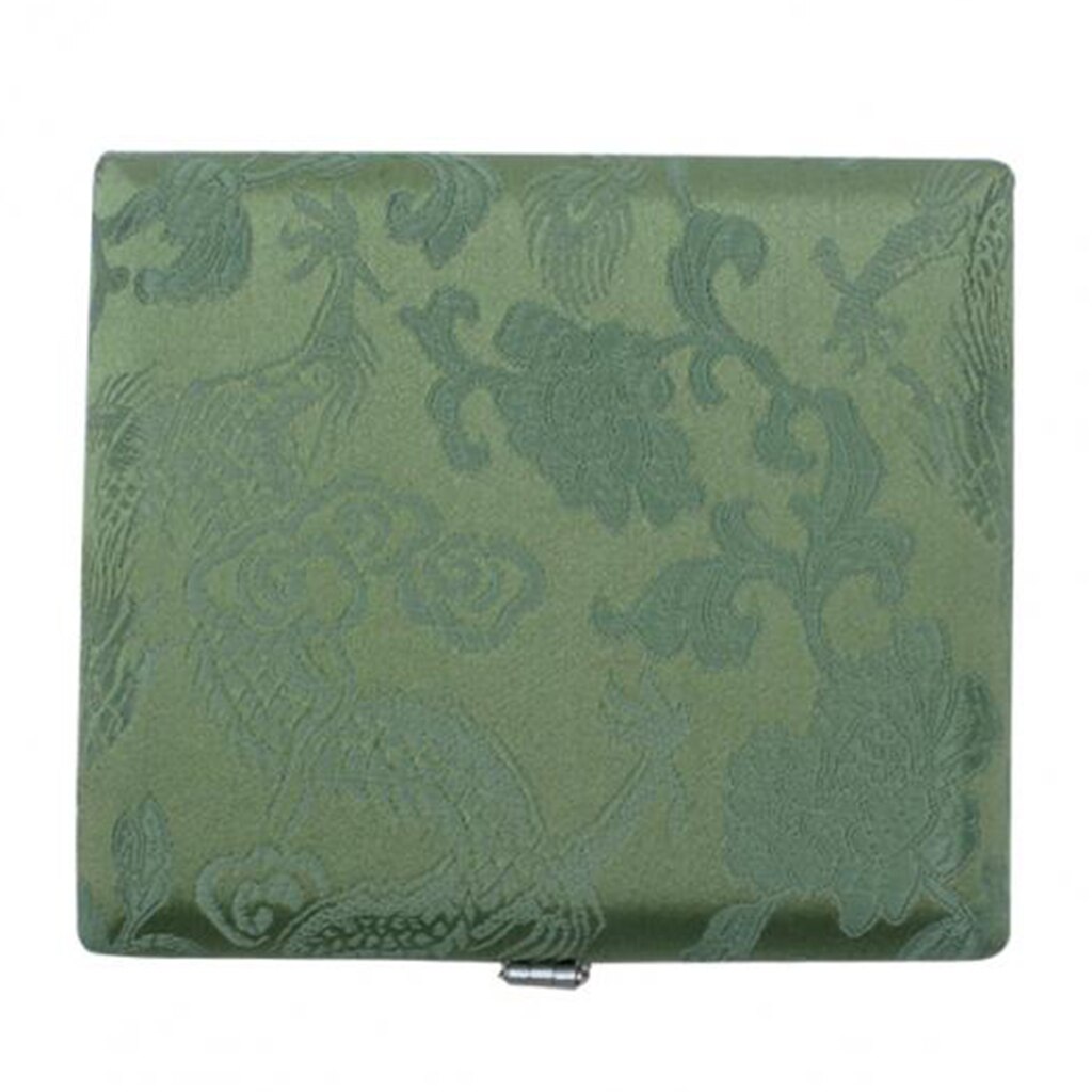 Caja de almacenamiento para guardar lengüetas, estuche de madera verde Oboe, 6 unidades