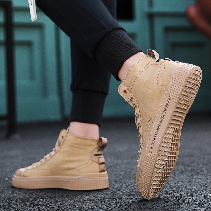 Sneakers heren denim schoenen coole straat canvas schoenen heren casual schoenen heren merk sneakers vintage wild